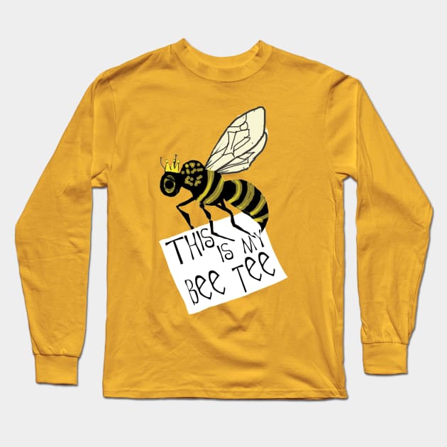 Bee Tee Long Sleeve T-Shirt by ahadden